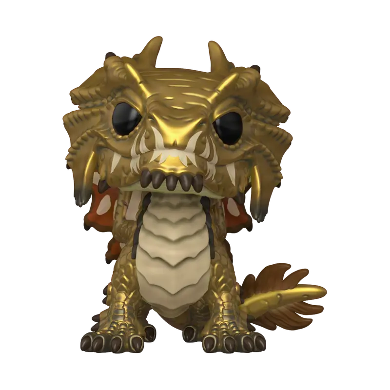 Funko Pop! Dungeons & Dragons – Brass Dragon Wyrmling #1201 (Emerald City Comic Con Limited Edition Official – 8,000 Pieces)