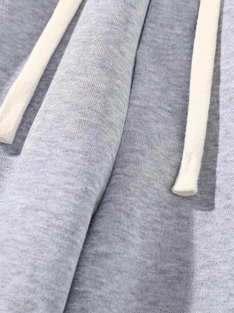 Clean Gent Men's Drawstring Waist Sports Sweatpants, Casual Regular Fit with Pockets, Classic Style Fashionable Comfortable Athletic Trousers Suitable for All Seasons, Men's Bottoms