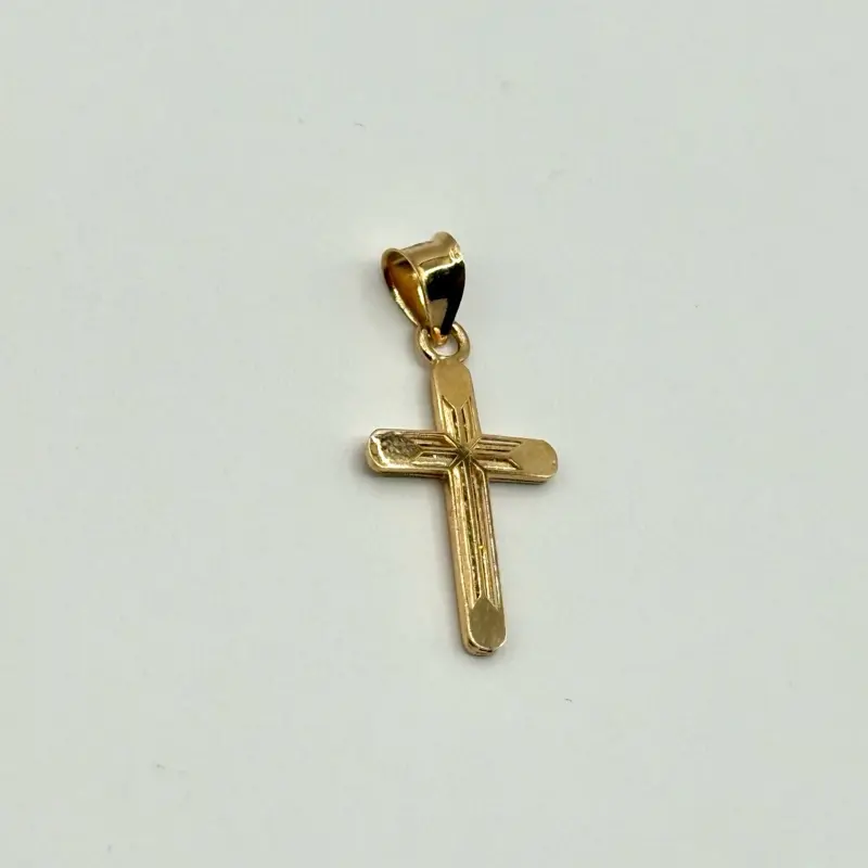 Crucifijo Oro 18 Kilates