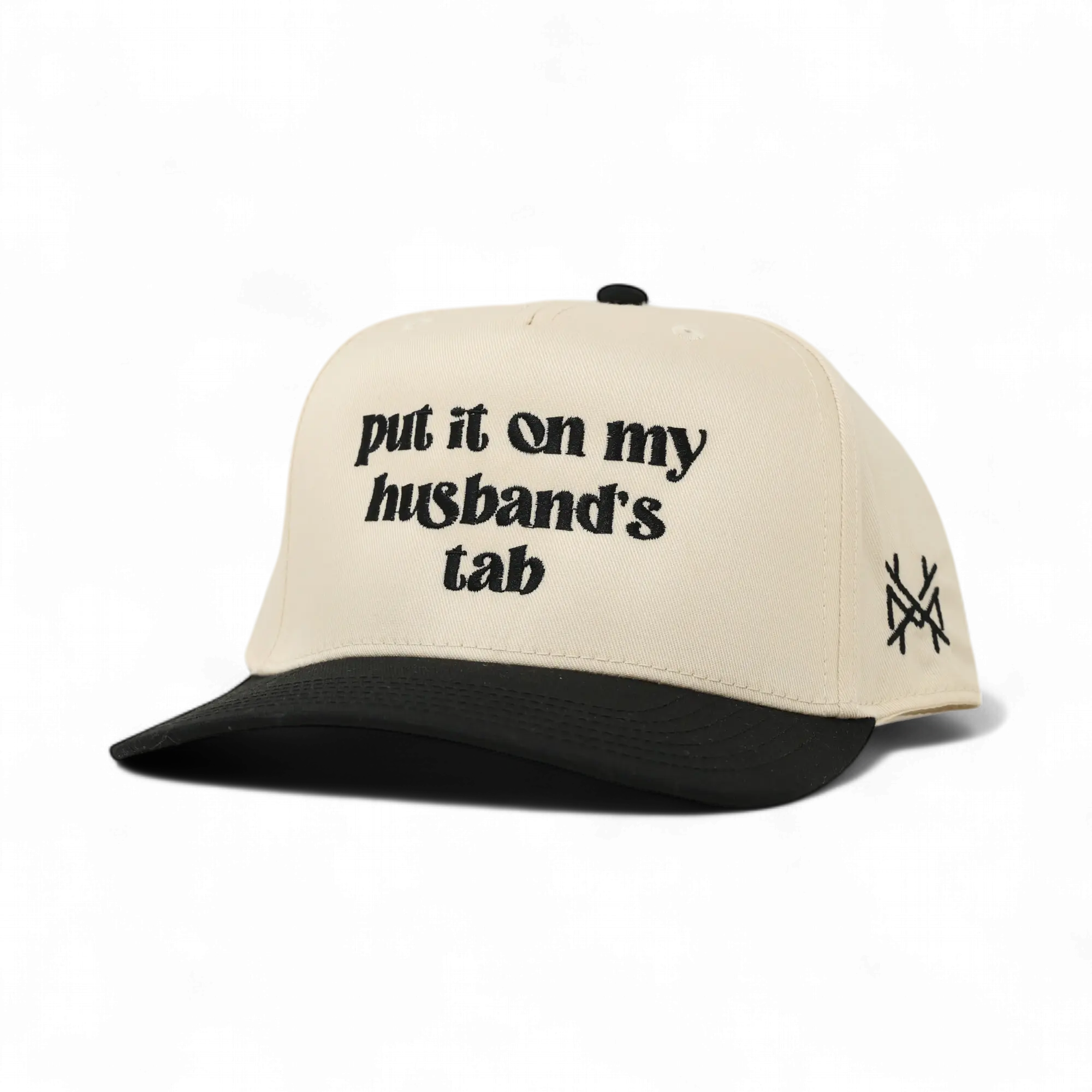 Put it on my Husband's Tab MadHatter's Embroidered Snapback Adjustable (Up To A Size 8 Head) Premium Trucker Hat