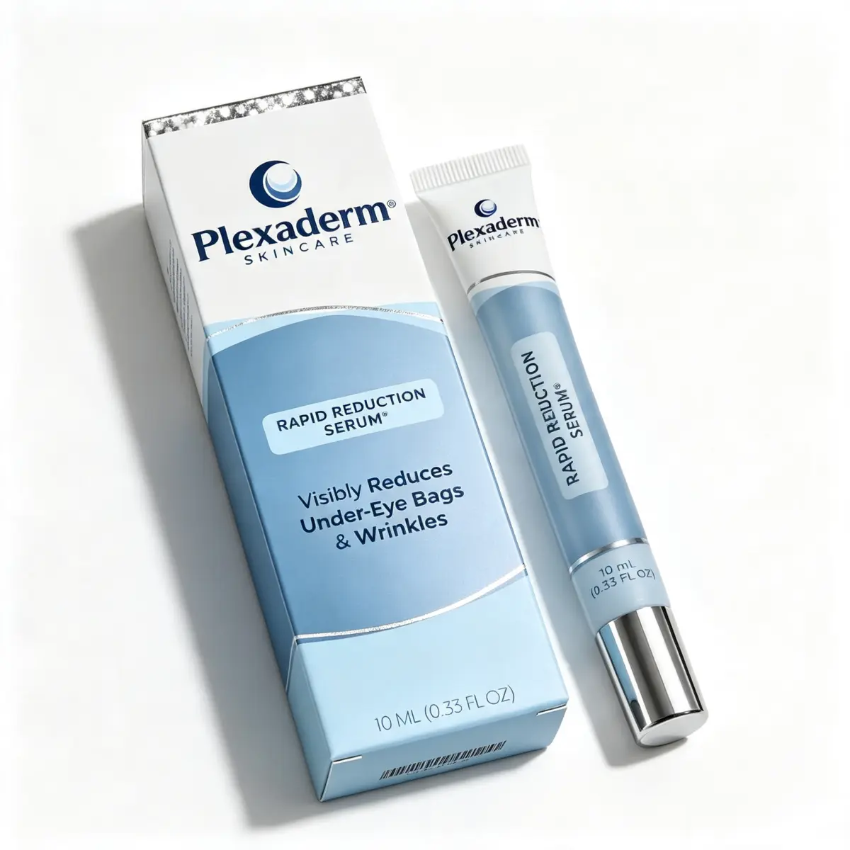 Plexaderm Rapid Reduction Serum (1/2/3-Pack) - 30ml Anti-Aging Eye Treatment Skincare, Tightening Formula for Visibly Reducing Under-Eye Bags & Wrinkles, Promotes Comfort & Radiant Look