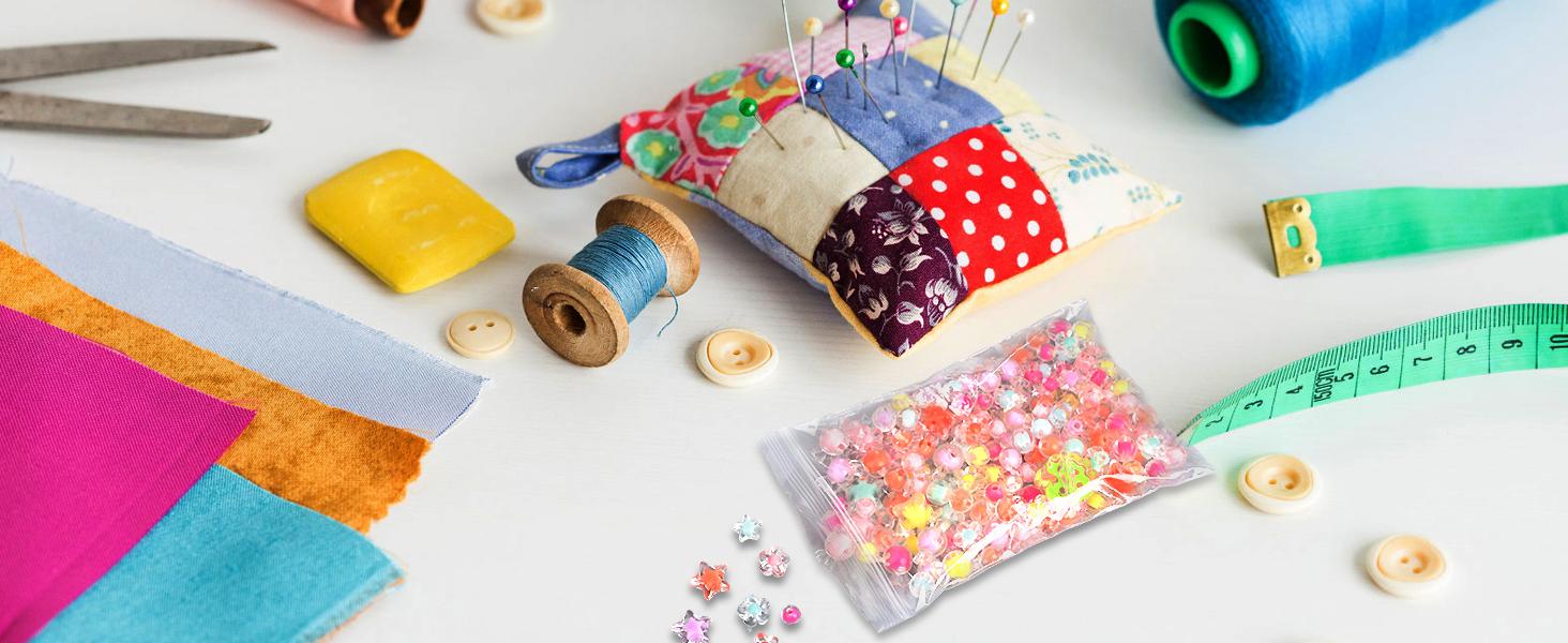 Small Clear Plastic Baggies with Assorted Sizes Ranged from 1.5x2 to 4x6 inches. 2 Mil Thick Poly Self-Lock Bags for Jewelry, Bead, Pills Organiser.