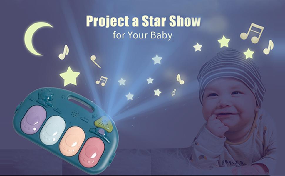 dearlomum Baby Play Mat Blue Giraffe Design with 5 Sensory Toys Music Lights for Newborns 0-36 Months Multifunctional Rubber Playmat Playpen Gift for Boys & Girls dearlomum Baby Play Mat Blue Giraffe Design with 5 Sensory Toys Music Lights for Newborns 0-36 Months Multifunctional Rubber Playmat Playpen Gift for Boys & Girls