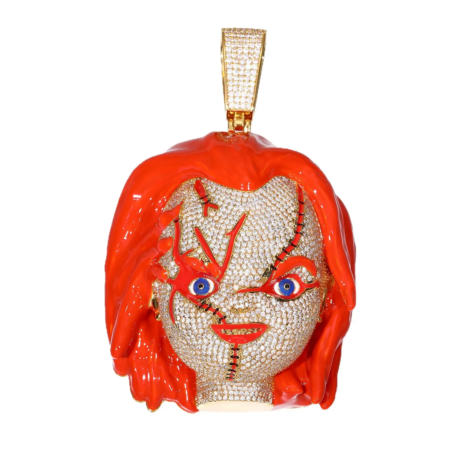 ICED OUT CHUCKY PENDANT | TRIPOD JEWELRY