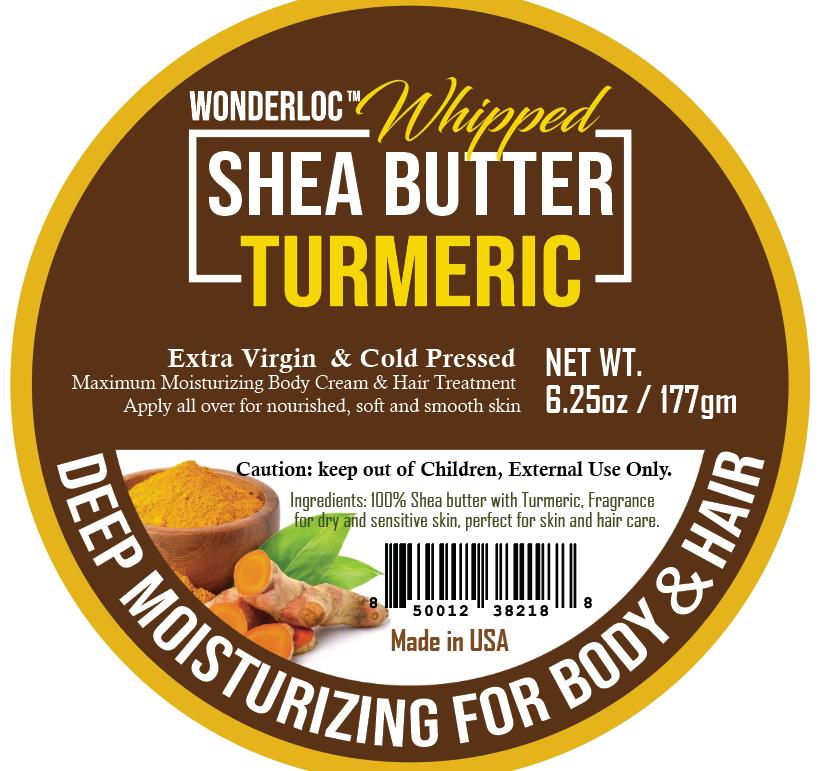 WONDER Whipped Shea Butter - Turmeric 13oz