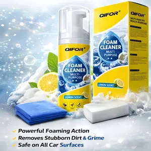 QIFOR Super Cleaner，Effective Car Interior Cleaner，Leather Car Seat Cleaner，Suitable for cleaning the interior of all types of vehicles