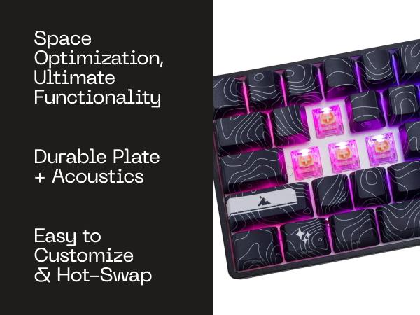 LAVAROCK Base 65 Keyboard