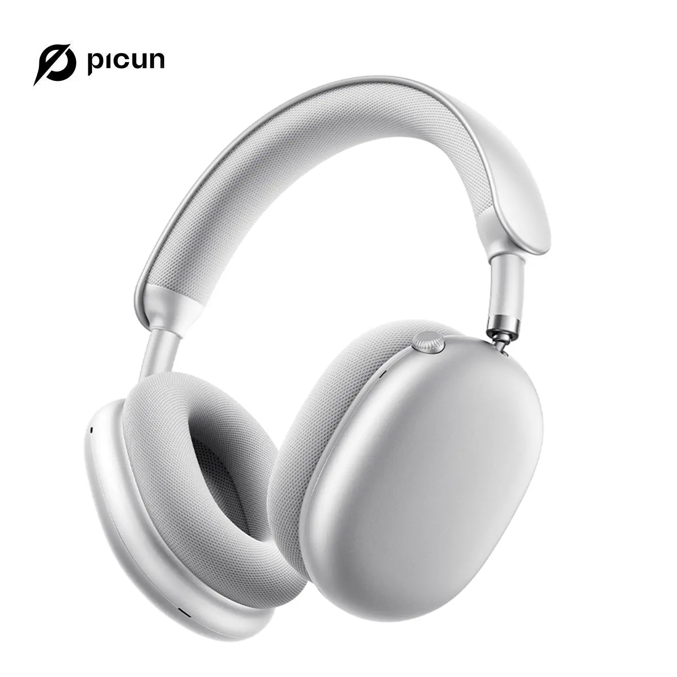 Picun F8 Pro Cordless Wireless Headphones - 52dB Active Noise Cancellation Noise Reduction Headset, 5 Smart ENC Mics, Detachable Fabric Ear Cushions, Dual-Device BT Connection, Custom Electronic Audio for Laptops, Cool Tech Gadgets, DealsForYouDays, Weara