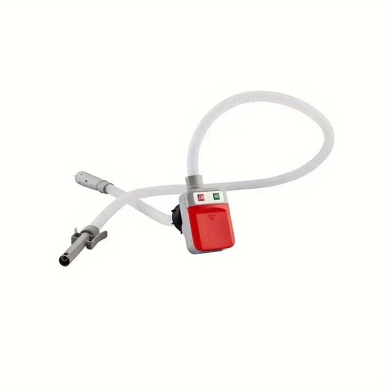 Automatic Fuel Transfer Pump with Auto-Stop Sensor, 3.2 GPM Portable Electric Gas Can Pump，Battery Operated Gas Can Pump with 3 Can Adapters, Extra Long Hose, Portable Fuel Pump for Oil, Diesel, Gasoline