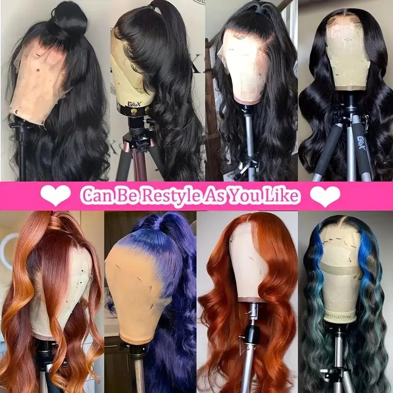 [New IN] Bling Hair Pre Everything Body Wave 13x4 Body Wave Lace Frontal Wig Glueless Human Hair Frontal Wig With Elastic Drawstring For Women 180Density TikTokShopBlackFriday