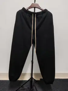 2024 Style Fleece Black Pants - Warm & Comfortable Fleece Material for Casual Wear & Layering