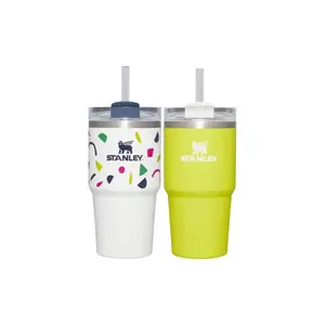 Stanley Set of 2 20oz Stainless Steel H2.0 Flowstate Quencher Insulated Tumblers
