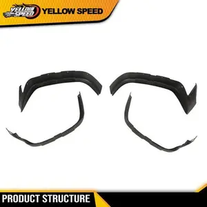 Fender Mud Guards Flares Kit Fit For 95-04 Honda TRX400 TRX450 Foreman Flaps