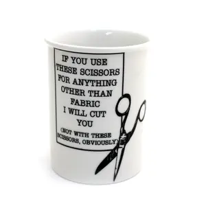 Scissor holder, scissor keeper,  Fabric Scissors, sewing gift, funny sewing gift, quilting