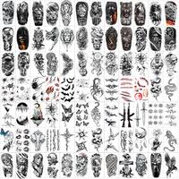 82 Sheets Halloween Tattoos