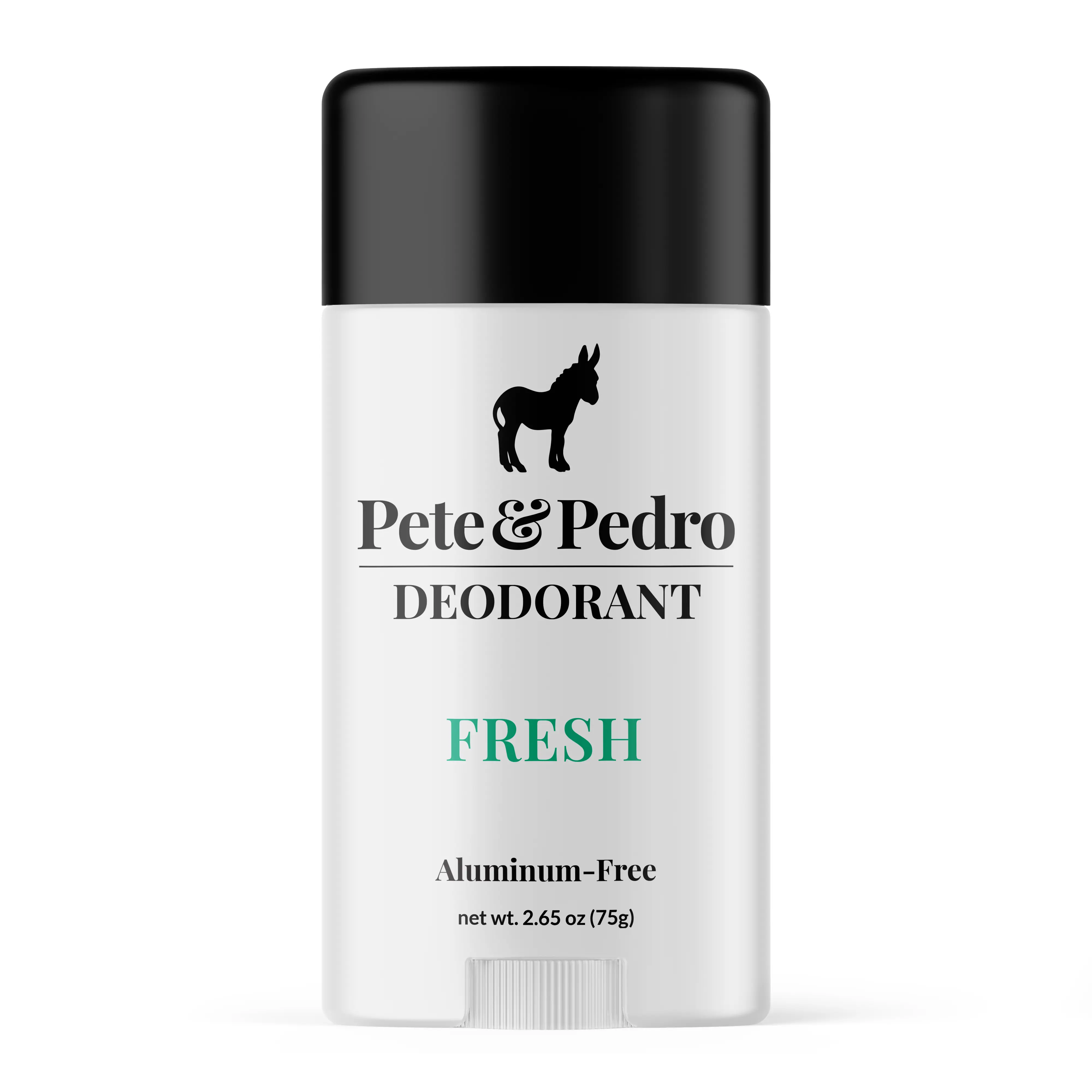 Fresh Natural Deodorant - Aluminum-Free Advanced Odor-Control & Sweat Protection | Coconut Oil, Shea Butter, Sunflower Seed Oil, Tapioca Starch | Eucalyptus & Spearmint Scent | Senstive Skin, 2.65 oz.