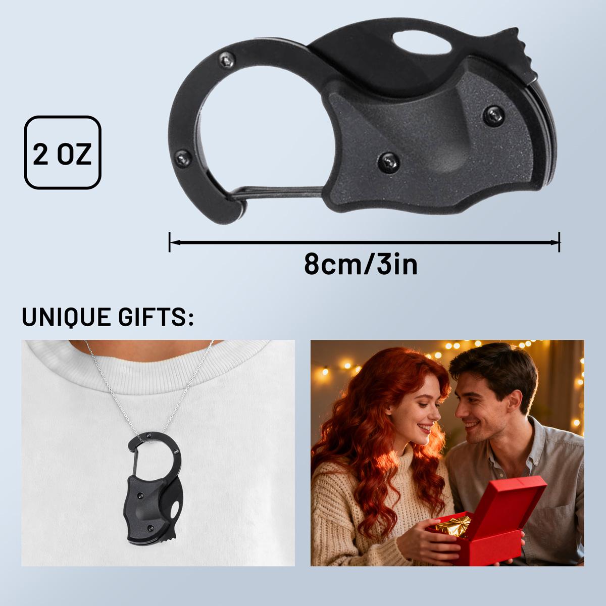 Mini Folding Knife Keychain Pendant Gift Knife Portable High Hardness Multi-purpose Knife, Backpacking Camping, Holiday Gifts, Christmas Gifts, Valentine's Day Gifts, Men's and Women's Gifts