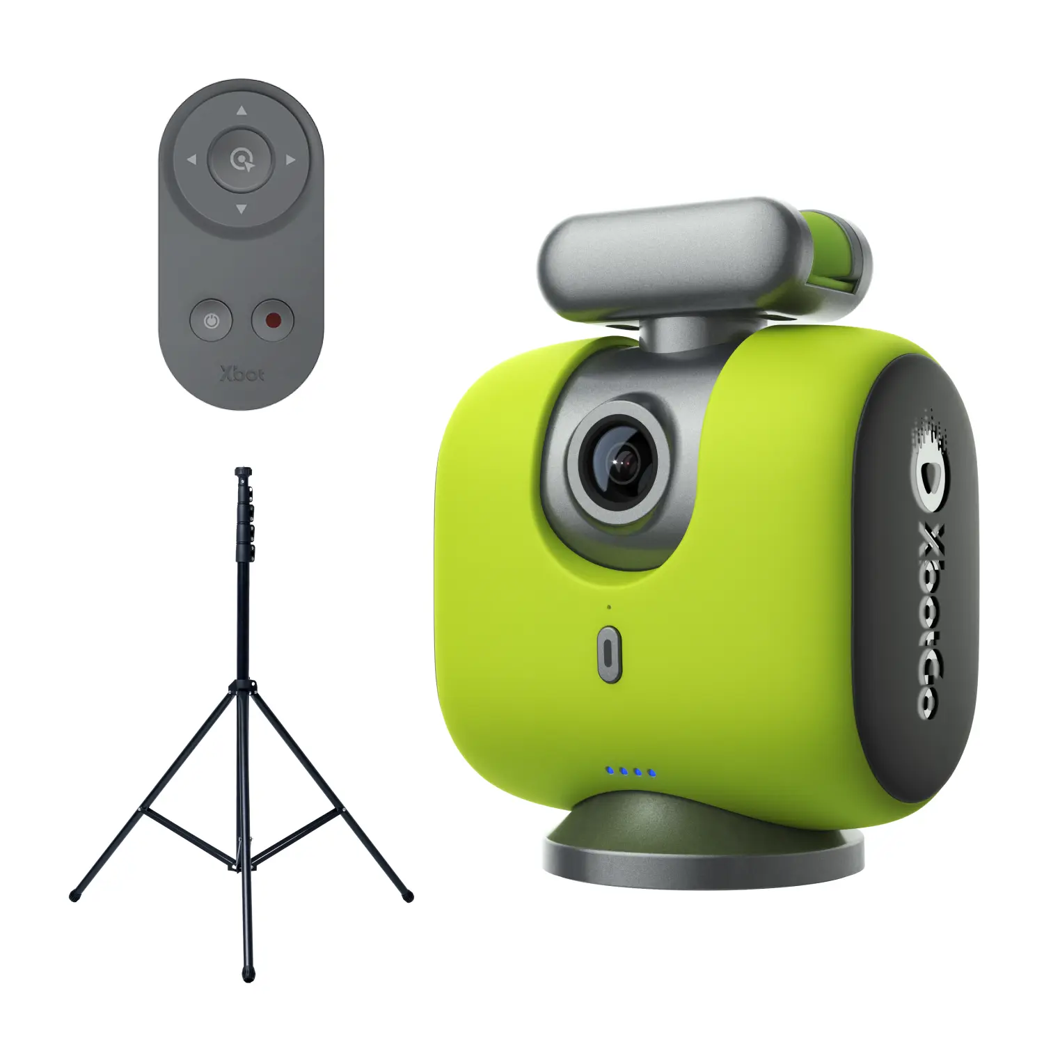 XbotGo Chameleon AI Sports Camera + T4 13ft Tripod Bundle, 4K 60FPS Soccer Basketball Tracking Camera for Team Sports Game Recording, Live Streaming