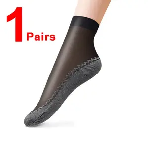 10 Pairs Women Socks Soft Socks Woman Summer Ultrathin Breathable Sock Casual Lightweight Female Transparent Boat Socks