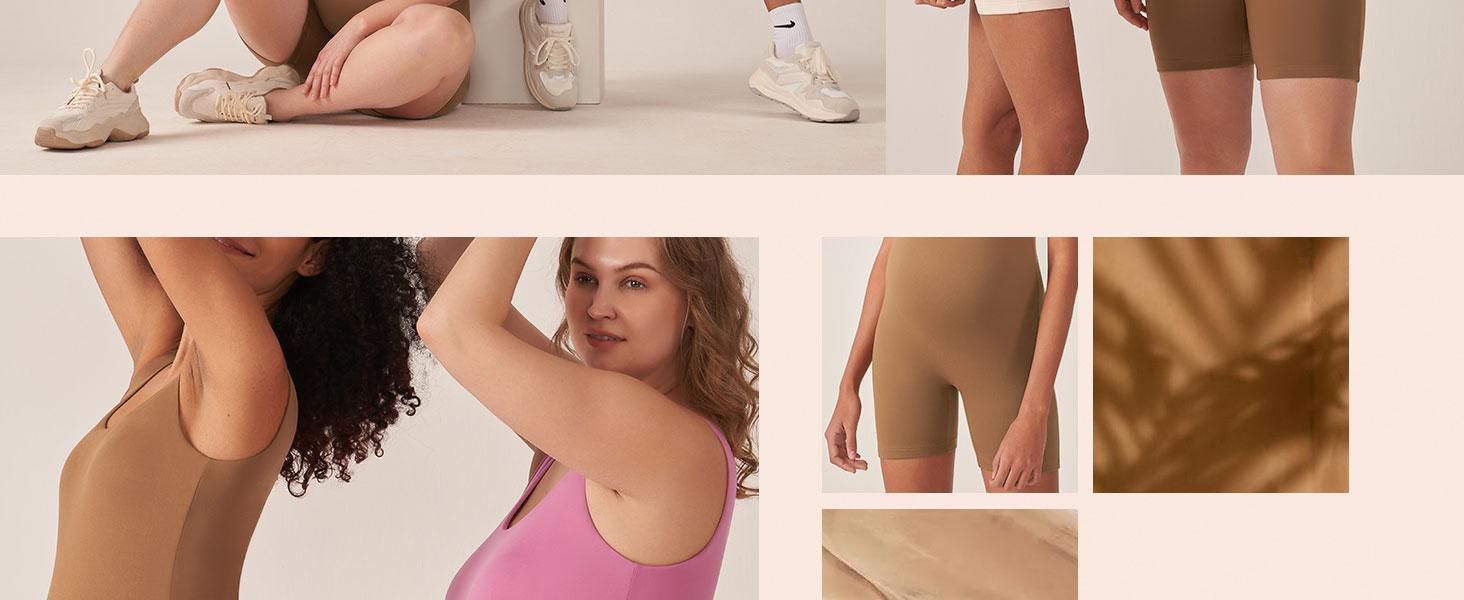 POSHDIVAH Women's Maternity Bodysuit Pregnancy Shapewear Double Lined Sleeveless Tank Top Shorts Romper Jumpsuit pregnancy supply summer clothes cute outfits