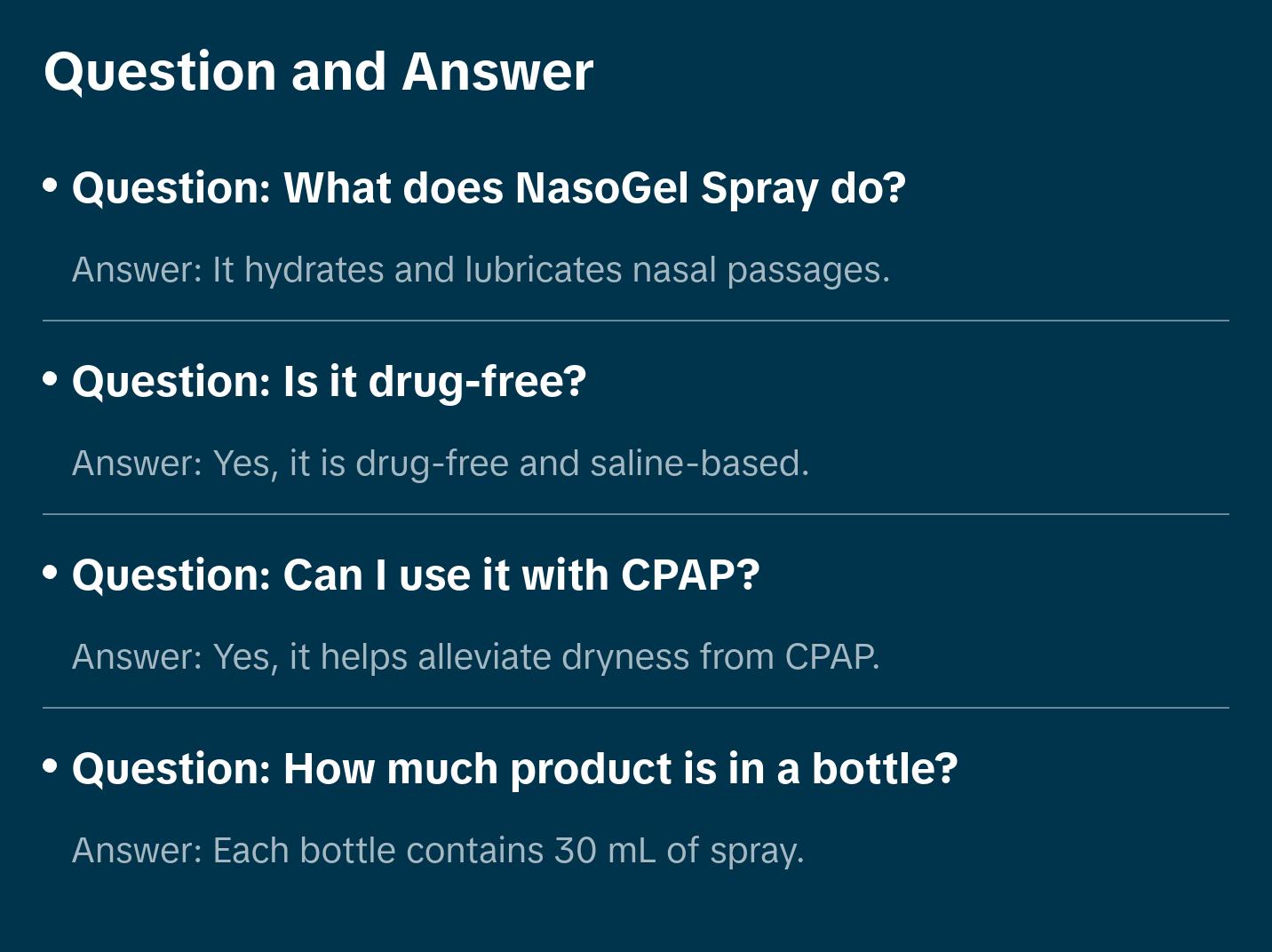 NeilMed NasoGel Spray - 30 mL Drip-Free Gel with Sodium Hyaluronate for Dry Nasal Passages Relief