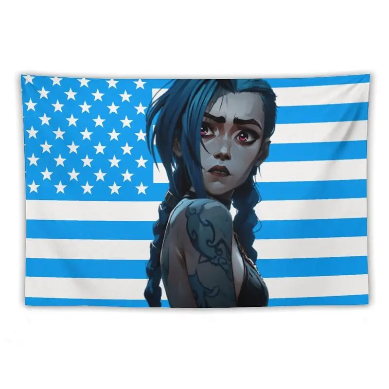Jinx  wall tapestry poster for college dorm cave bedroom living room office party decoration gift summerwins
