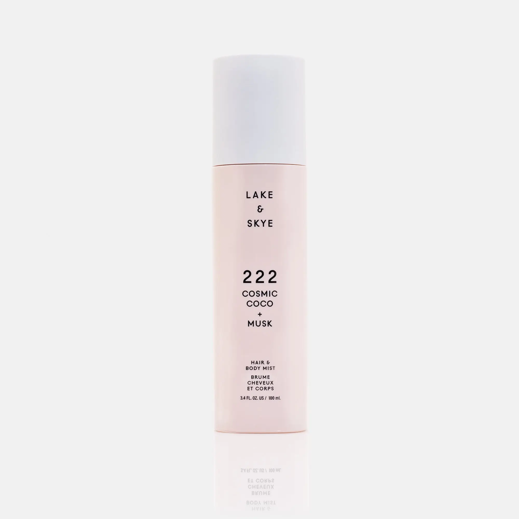 Lake & Skye 222 Cosmic Coco + Musk Hair & Body Mist Spray, 100 mL / 3.4 fl oz