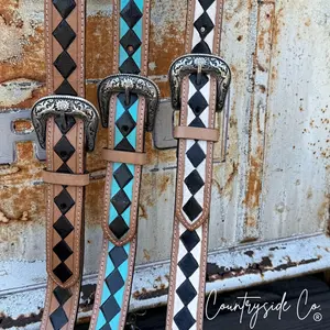 Wild West Checkered Purse Straps