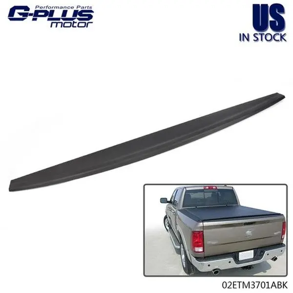 G-PLUS Durable Tailgate Top Cap Molding Protector Cover, Automotive Replacement Car Accessories for 09-18 Dodge Ram 1500, 2500, 3500 (Exterior Chrome Trim Accessories for Car)