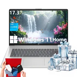 HP 17.3'' Laptop for Business & Student - Windows 11 Home • 17.3" HD+ Display • Intel 8-Core i3-N305(Beat i5-1135G7) • up to 32GB RAM + 512GB SSD • Wi-Fi 6 • Copilot +PC • Full-Size Keyboard • Bundle Accessory