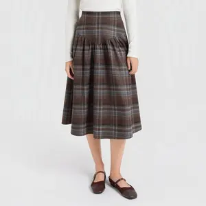 Women's Corduroy Dropped Waist Full Skirt - Universal Thread