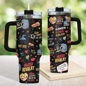 Hollanov Tumbler 40oz, Hudson Williams Connor Storrie Tumbler Gift, Heated Rivalry Inspired Tumbler, Ilya Rozanov Shane Hollander Gift