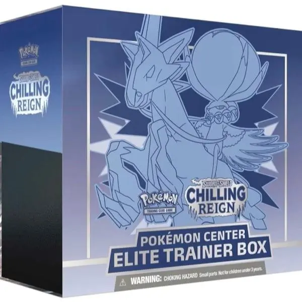 Pokémon TCG: Chilling Reign Pokémon Center Elite Trainer Box [Ice Rider Calyrex]