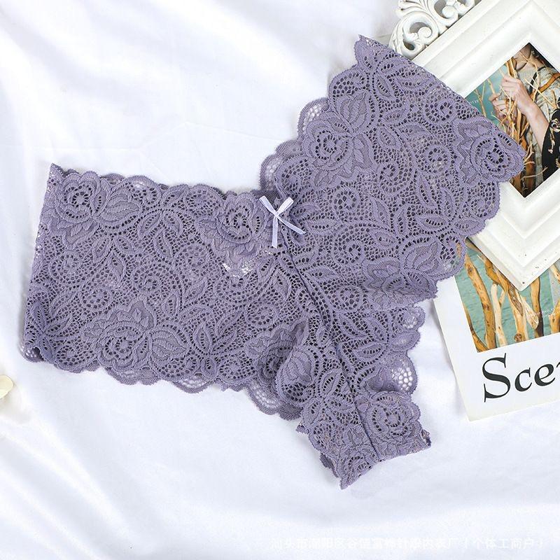 Breathable lace underwear set of 18 pieces that is soft, elastic, and non-constricting.Thanksgiving Christmas Gifts Multi Colors Daily Seamless Comfortable Lace Panties Women's Basic Simple Casual Underwear Briefs Travel