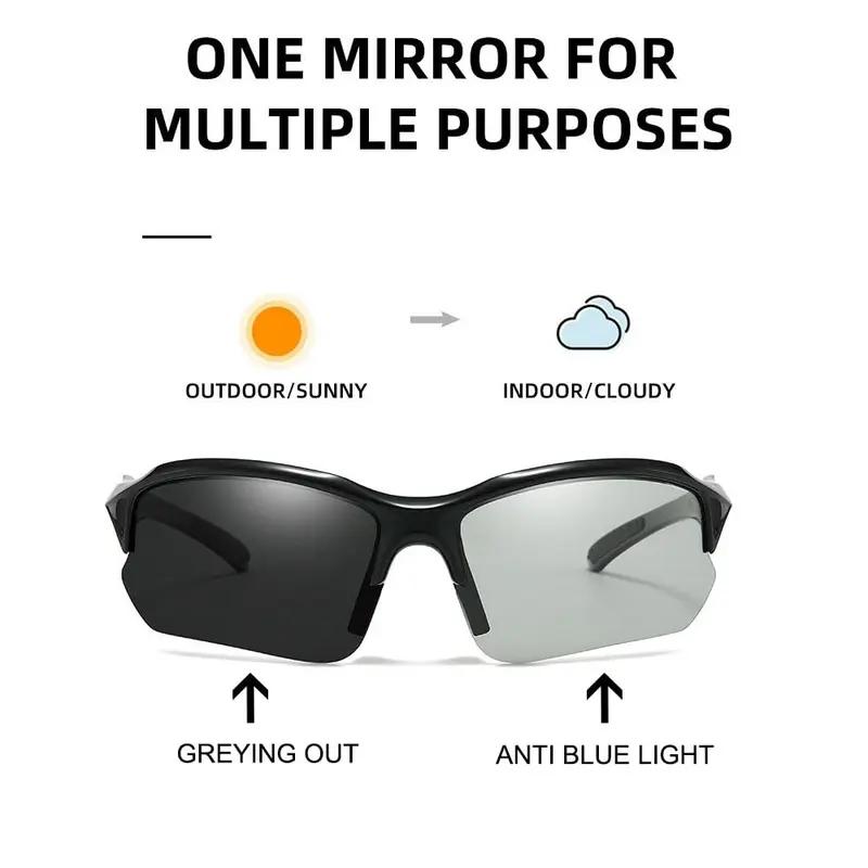 Polarized Sports Glasses 4-Pack for Men Women Windproof Anti-Glare UV Protection Outdoor Eyewear for Baseball Running Fishing Golf Driving Lightweight Durable Unisex HD Clear Vision Sunglasses