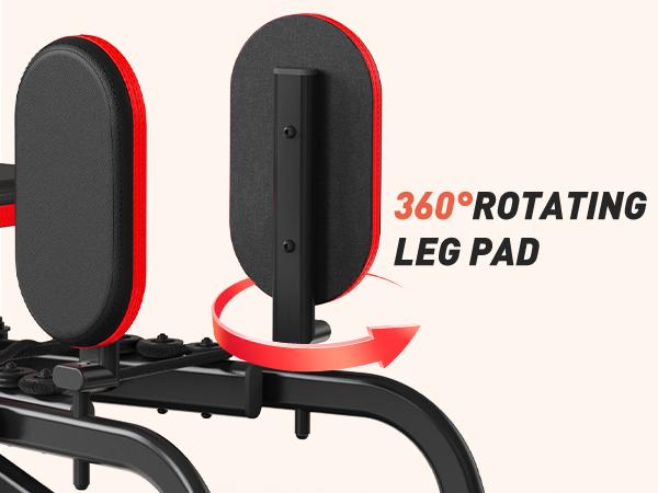 HXD-ERGO Hip Adduction Abduction Machine for Home Gym Workout Equipment -Inner and Outer Glute Adjustable Resistance Trainersuitable for Men and Women