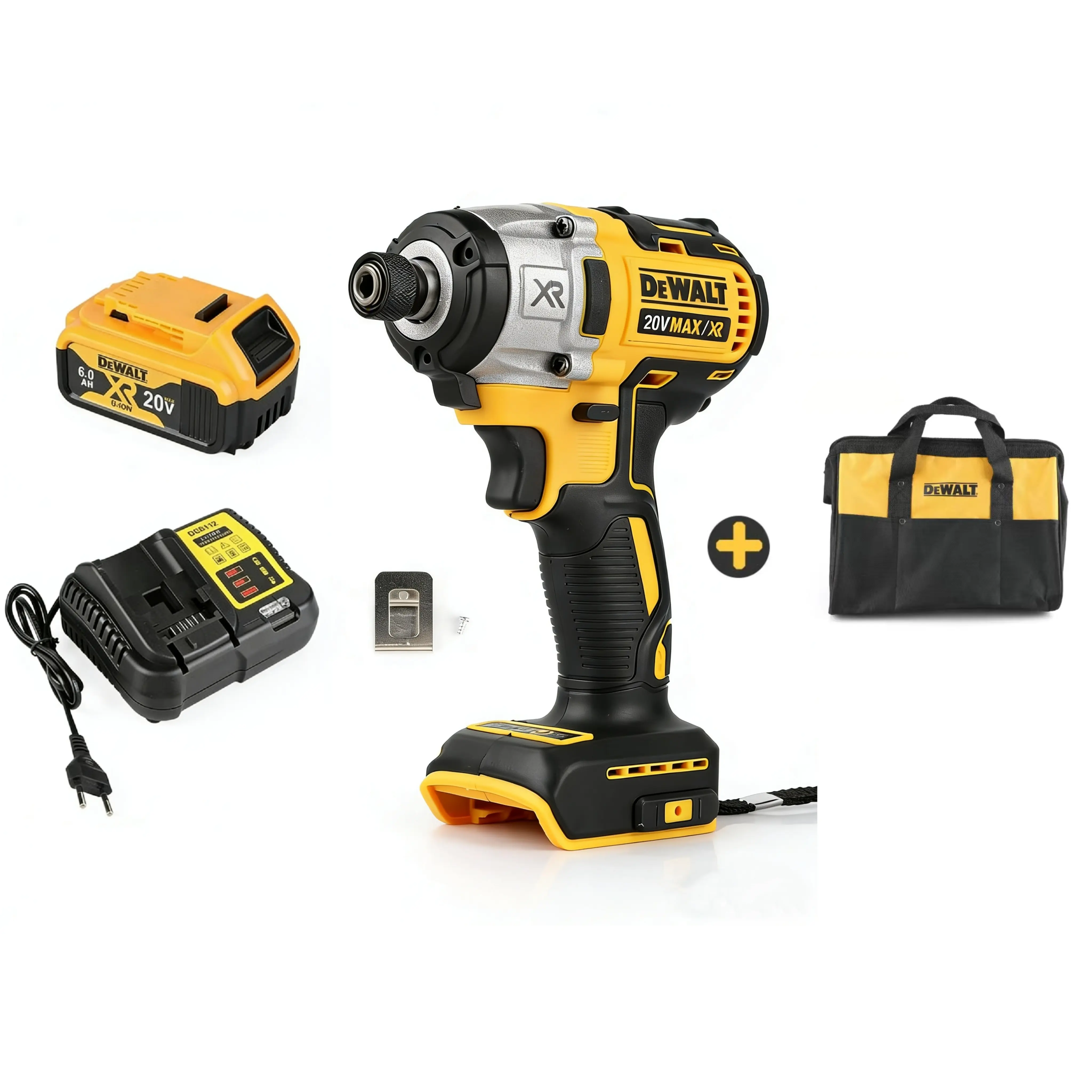 DEWALT 20V Lithium Cordless Drill/Driver (DCF887) - Brushless High-Torque Tool with Built-in LED Light, 3250RPM Hand Tool, Batteries Included for DIY Enthusiasts