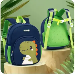 Dinosaur Anti-Lost Backpack Boys with Safety Strap, Lightweight Boys' Small Backpack