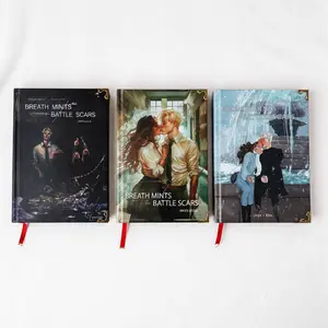 Breath Mints / Battle Scars Hardcover Special Edition Books – Dark Romance School Rivalry Saga Aesthetic Bookshelf Edition