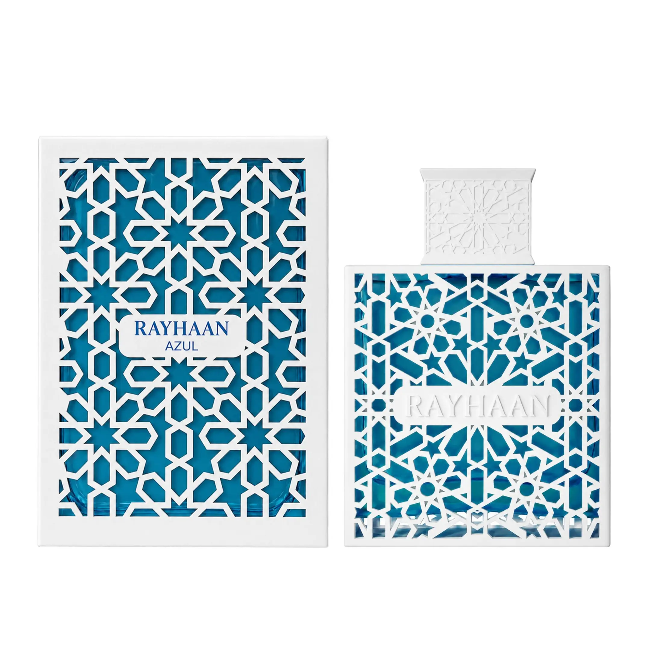 Rayhaan Azul for Unisex Eau de Parfum Spray, 3.4 Ounce