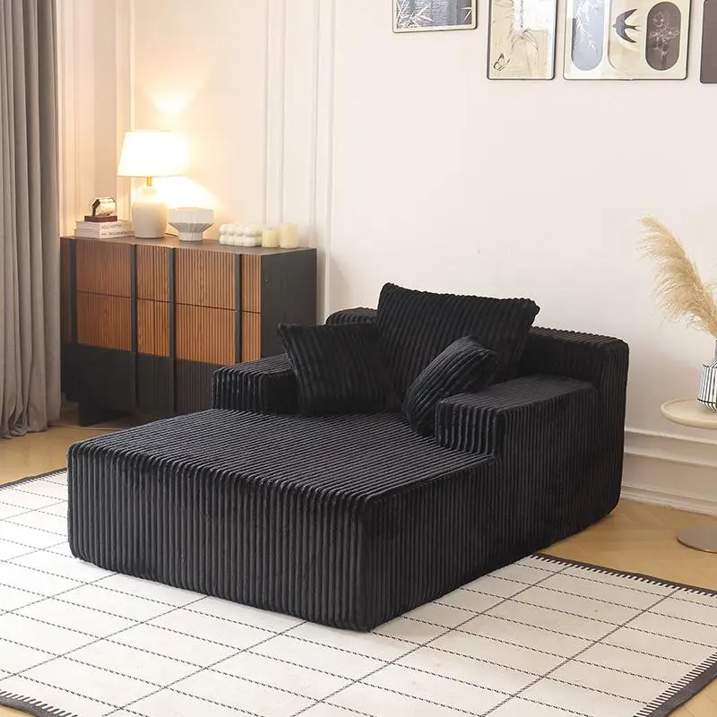 Single Sofa Bed - Black