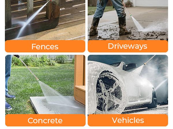 Efurden Gas Powered Pressure Washer 3500 PSI, 2.3 GPM Heavy Duty High Power Washer,209CC 7HP Engine with 25Ft Pressure Hose, Axial Aluminum Pump, Soap Tank, 4 Quick Connect Nozzle Efurden Gas Powered Pressure Washer 3500 PSI, 2.3 GPM Heavy Duty High Power Washer,209CC 7HP Engine with 25Ft Pressure Hose, Axial Aluminum Pump, Soap Tank, 4 Quick Connect Nozzle