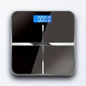 Bathroom Scale for Body Weight, Highly Accurate Digital Weighing Machine with LED Display, 400lb, Weighing Scale, Plastic