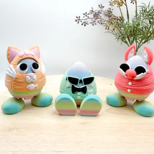 Easter Eggs With Costumes - Adorable Easter Decor