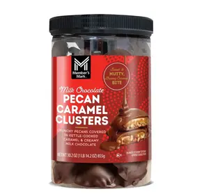 Member's Mark Milk Chocolate Pecan Caramel Clusters, 30.2 oz.