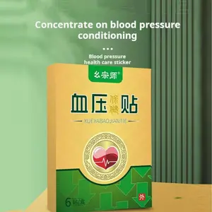 Herbal Blood Pressure Patch，Suitable for Those With High Blood Pressure, High Work Pressure and Old Age. It Can Effectively Relax. Unisex Acupoint Patch.
