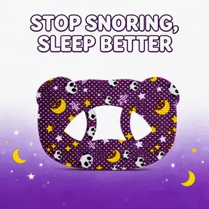 Breathable Sleep Mouth Tape Strips 30pcs/Box | Gentle Night Tape to Encourage Nose Breathing & Quiet Sleep