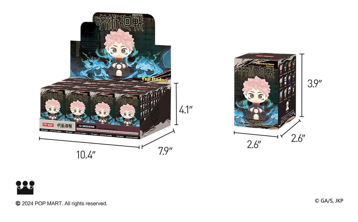 Jujutsu Kaisen Uniform Series Figures, Blind Box