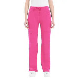 Pippi & Poppy Yoga Scrub Pants Women Mid Rise Yoga Work Pants- Five Pocket Breathable Stretchy Cargo Scrub Pant Activewear Lightweight Outdoorfun Outfits