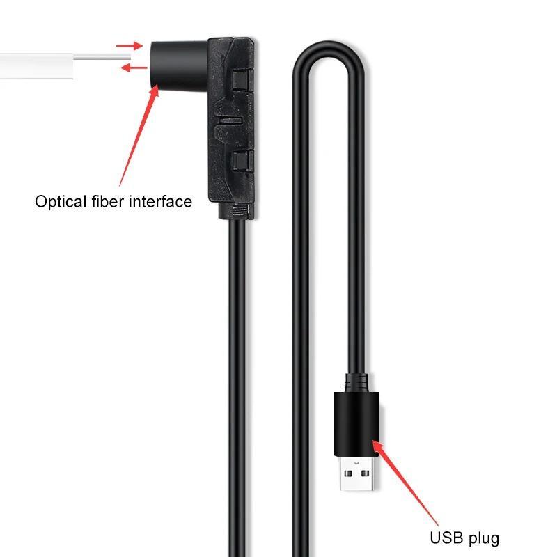 USB Powered Car Interior LED Light, Multiple Color Modes 5M Fiber Ambient Light, Car Interior Decorative Light